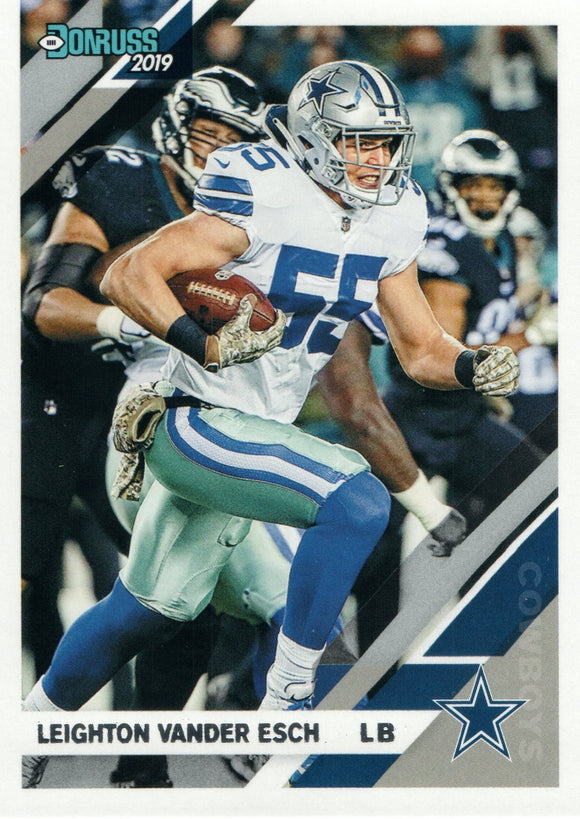 #78 Leighton Vander Esch Dallas Cowboys 2019 Donruss Football  Card