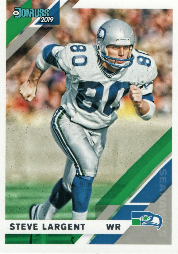 #234 Steve Largent Seattle Seahawks 2019 Donruss Football  Card