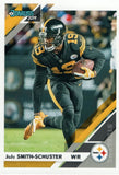 #213 JuJu Smith Schuster Aqueous Test Pittsburgh Steelers 2019 Donruss Football  Card