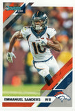 #87 Emmanuel Sanders Denver Broncos 2019 Donruss Football  Card