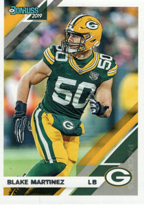 #103 Blake Martinez Green Bay Packers 2019 Donruss Football  Card