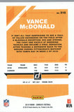 #215 Vance Mcdonald Pittsburgh Steelers 2019 Donruss Football  Card