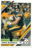 #215 Vance Mcdonald Pittsburgh Steelers 2019 Donruss Football  Card
