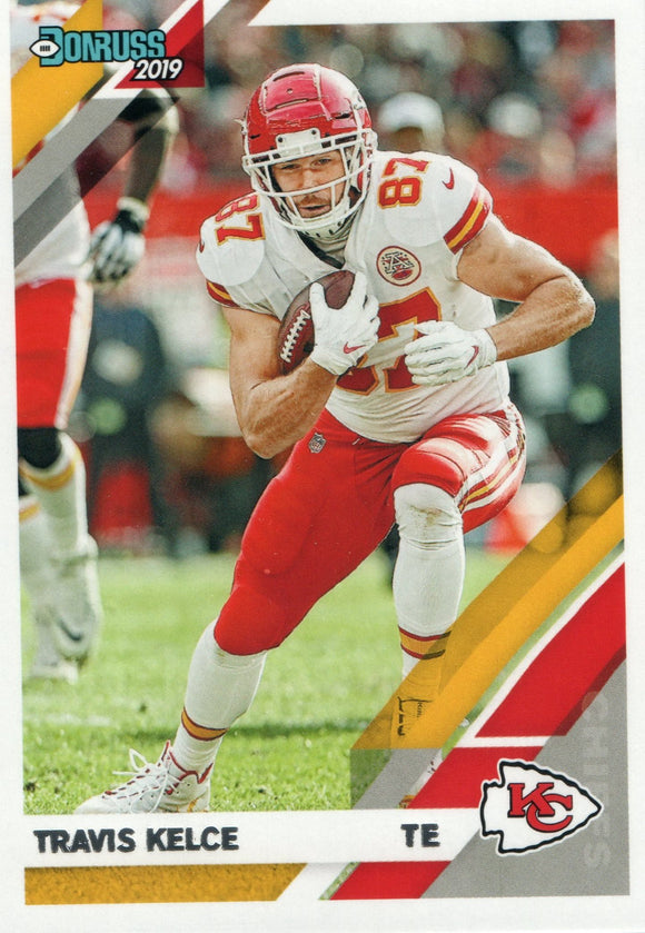 #2 Travis Kelce Kansas City 2019 Donruss Football  Card