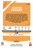 #29 Justin Tucker Baltimore Ravens 2019 Donruss Football  Card