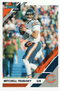 #49 Mitchell Trubisky Chicago Bears 2019 Donruss Football  Card