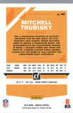 #49 Mitchell Trubisky Chicago Bears 2019 Donruss Football  Card