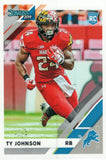 #295 Ty Johnson Rookie Detroit Lions 2019 Donruss Football  Card