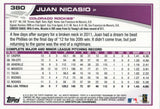 #380 Juan Nicasio Colorado Rockies 2013 Topps Baseball Card
