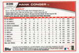 #336 Hank Conger Los Angeles Angels 2013 Topps Baseball Card