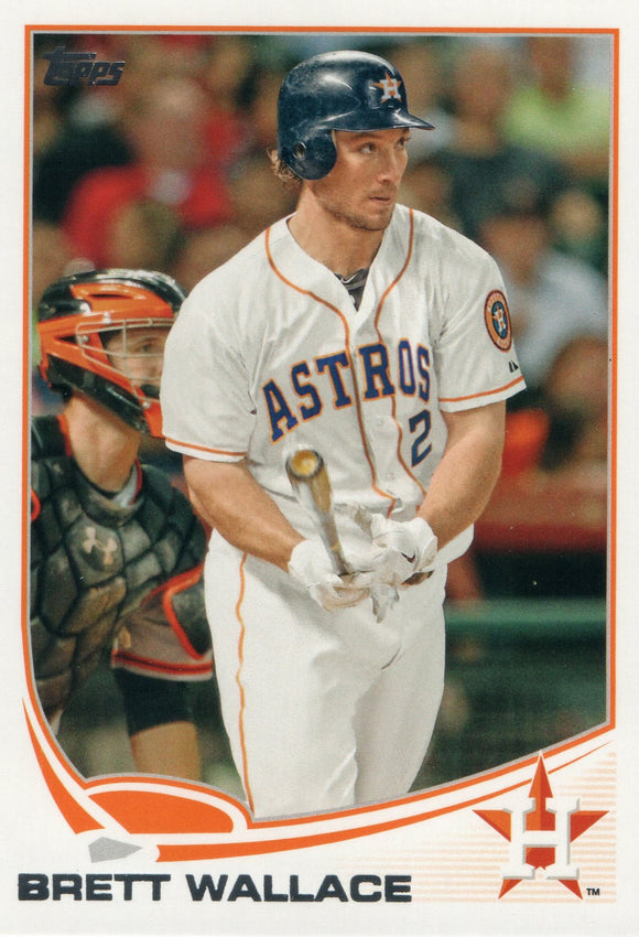 #538 Brett Wallace Houston Astros 2013 Topps Baseball Card