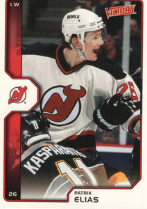 #128 Patrik Elias New Jersey Devils 2002-03 Upper Deck Victory Hockey Card
