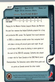 #217 Brian Sutherby Washington Capitals 2002-03 Upper Deck Victory Hockey Card