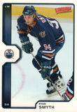 #83 Ryan Smyth Edmonton Oilers 2002-03 Upper Deck Victory Hockey Card