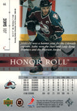 #44 Joe Sakic Colorado Avalanche 2002-03 Upper Deck Honor Roll Hockey  Card