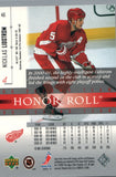 #46 Nicklas Lostrom Detroit Red Wings 2002-03 Upper Deck Honor Roll Hockey  Card
