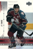 #44 Joe Sakic Colorado Avalanche 2002-03 Upper Deck Honor Roll Hockey  Card