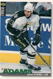 #286 Greg Adams Dallas Stars 1995-96 Upper Deck Collector's Choice Hockey Card