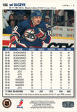 #106 Ed Olczyk Winnipeg Jets 1995-96 Upper Deck Collector's Choice Hockey Card