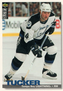 #104 John Tucker Tampa Bay Lightning 1995-96 Upper Deck Collector's Choice Hockey Card