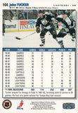 #104 John Tucker Tampa Bay Lightning 1995-96 Upper Deck Collector's Choice Hockey Card