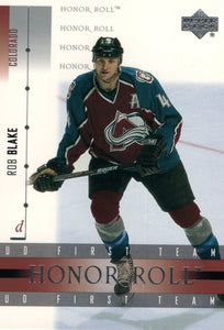 #11 Rob Blake Colorado Avalanche 2002-03 Upper Deck Honor Roll Hockey  Card