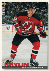 #296 Sergei Brylin New Jersey Devils 1995-96 Upper Deck Collector's Choice Hockey Card