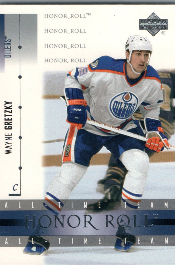 #32 Wayne Gretzky Edmonton Oilers 2002-03 Upper Deck Honor Roll Hockey  Card