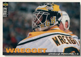 #314 Ken Wregget Pittsburgh Penguins 1995-96 Upper Deck Collector's Choice Hockey Card