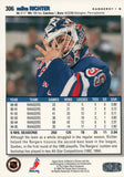 #306 Mike Richter New York Rangers 1995-96 Upper Deck Collector's Choice Hockey Card