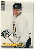#308 Jozef Stumpel Boston Bruins 1995-96 Upper Deck Collector's Choice Hockey Card