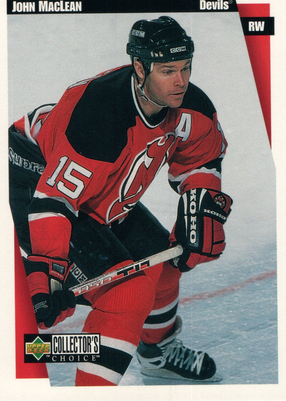#146 John Maclean New Jersey Devils 1997-98 Upper Deck Choice Hockey Card