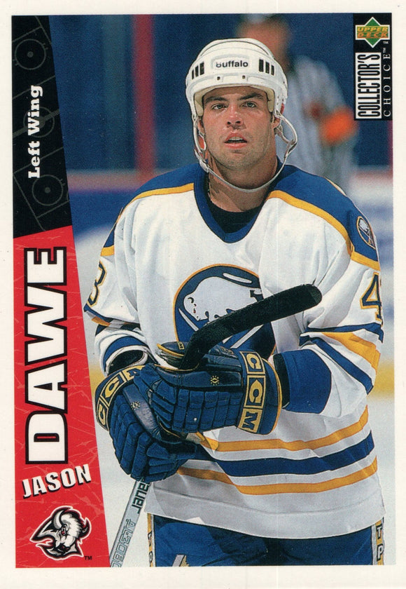 #31 Jason Dawe Buffalo Sabres 1996-97 Upper Deck Collector's Choice Hockey Card