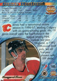 #185 Jonas Hoglund Calgary Flames 1997-98 Pacific Collection Hockey Card