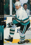 #417 Vyacheslav Butsayev San Jose Sharks 1995-96 Upper Deck Hockey Card