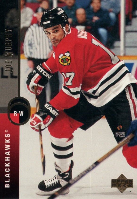 #416 Joe Murphy Chicago Blackhawks 1995-96 Upper Deck Hockey Card