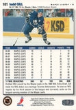 #101 Todd Gill Toronto Maple Leafs 1995-96 Upper Deck Collector's Choice Hockey Card