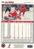 #100 Mike Vernon Detroit Red Wings 1995-96 Upper Deck Collector's Choice Hockey Card