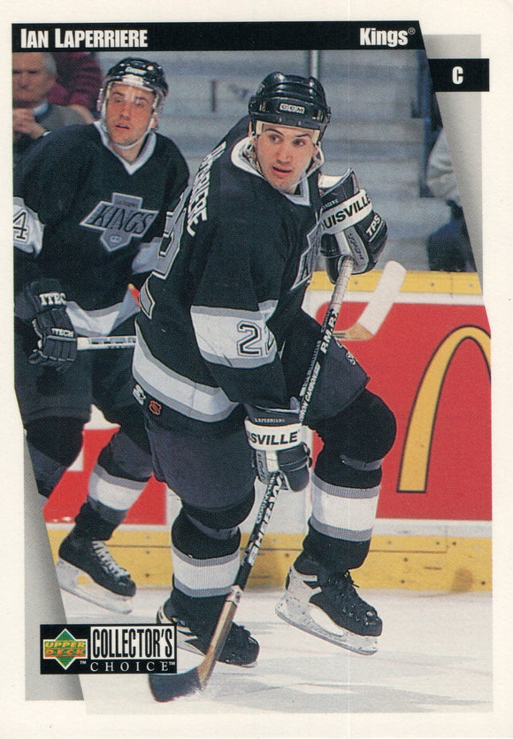 #120 Jan Laperriere Los Angeles Kings 1997-98 Upper Deck Choice Hockey Card