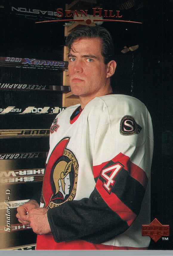 #323 Sean Hill Ottawa Senators 1996-97 Upper Deck Hockey Card