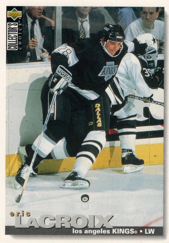 #276 Eric Lacroix Los Angeles Kings 1995-96 Upper Deck Collector's Choice Hockey Card
