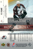 #41 Rob Blake Colorado Avalanche 2002-03 Upper Deck Honor Roll Hockey  Card