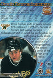 #110 Jamie Langenbrunner Dallas Stars 1997-98 Pacific Collection Hockey Card