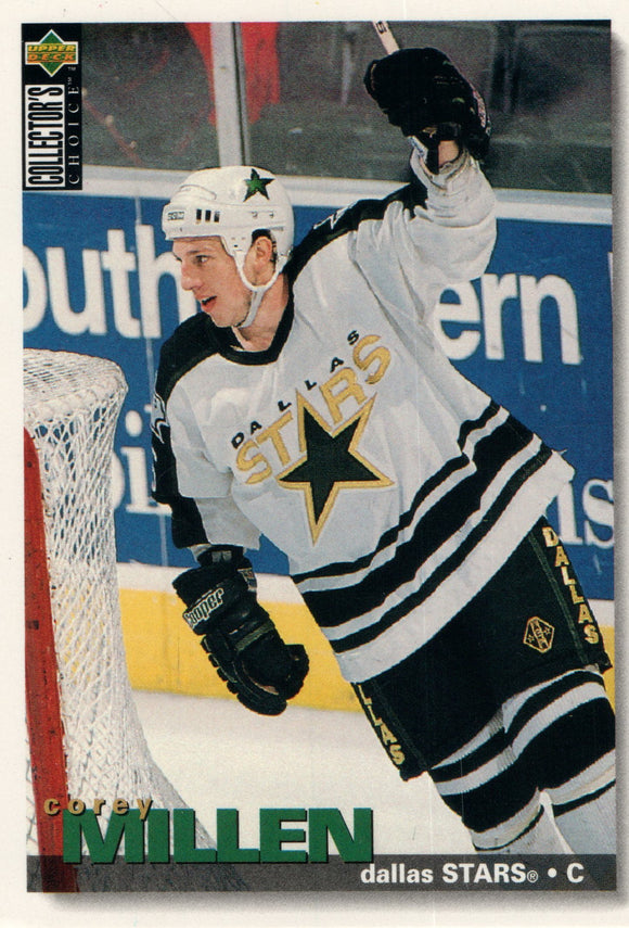 #274 Corey Millen Dallas Stars 1995-96 Upper Deck Collector's Choice Hockey Card