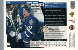 #249 Fredrik Modin Toronto Maple Leafs 1997-98 Upper Deck Choice Hockey Card