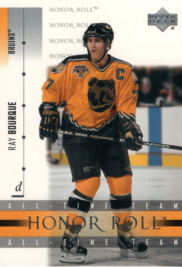 #35 Ray Bourque Boston Bruins 2002-03 Upper Deck Honor Roll Hockey  Card