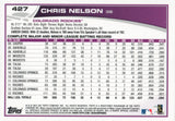 #427 Chris Nelson Colorado Rockies 2013 Topps Baseball Card