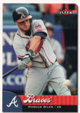 #307 Marcus Giles Atlanta Braves 2007 Fleer Baseball Card OA