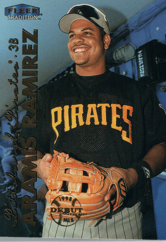 #228 Aramis Ramirez Pittsburgh Pirates 1999 Fleer Tradition Baseball Card OB