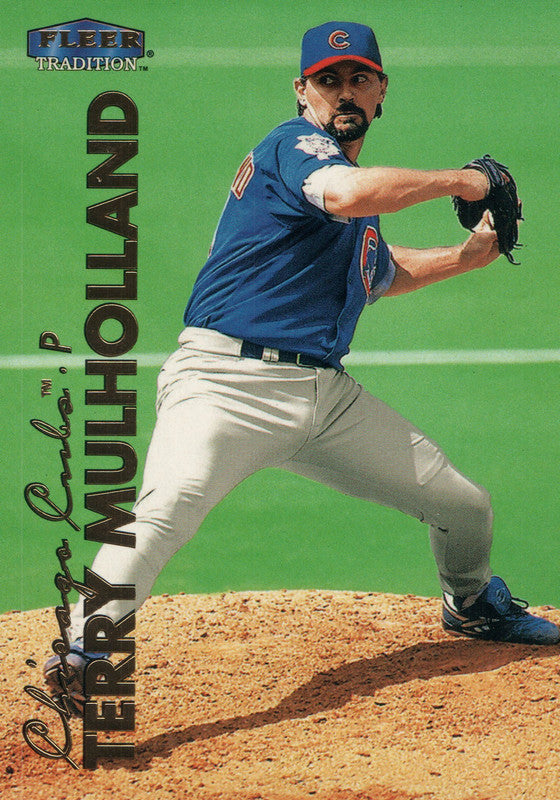 #575 Terry Mulholland Chicago Cubs 1999 Fleer Tradition Baseball Card OC